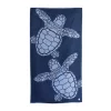 Seakeeper Jacquard Oversized Beach Towel 1 Seakeeper Jacquard Oversized Beach Towel -Camden Isle Sales Shop 5985776 Blue Turtle Twins