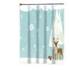 Carnation Home Fashions Forest Friends Fabric Shower Curtain 100% Polyester - 70" X 72" -Camden Isle Sales Shop 5987357