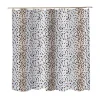 Carnation Home Fashions Extra Wide Hailey Fabric Shower Curtain