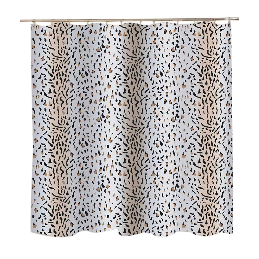 Carnation Home Fashions Extra Wide Hailey Fabric Shower Curtain 3 Carnation Home Fashions Extra Wide Hailey Fabric Shower Curtain