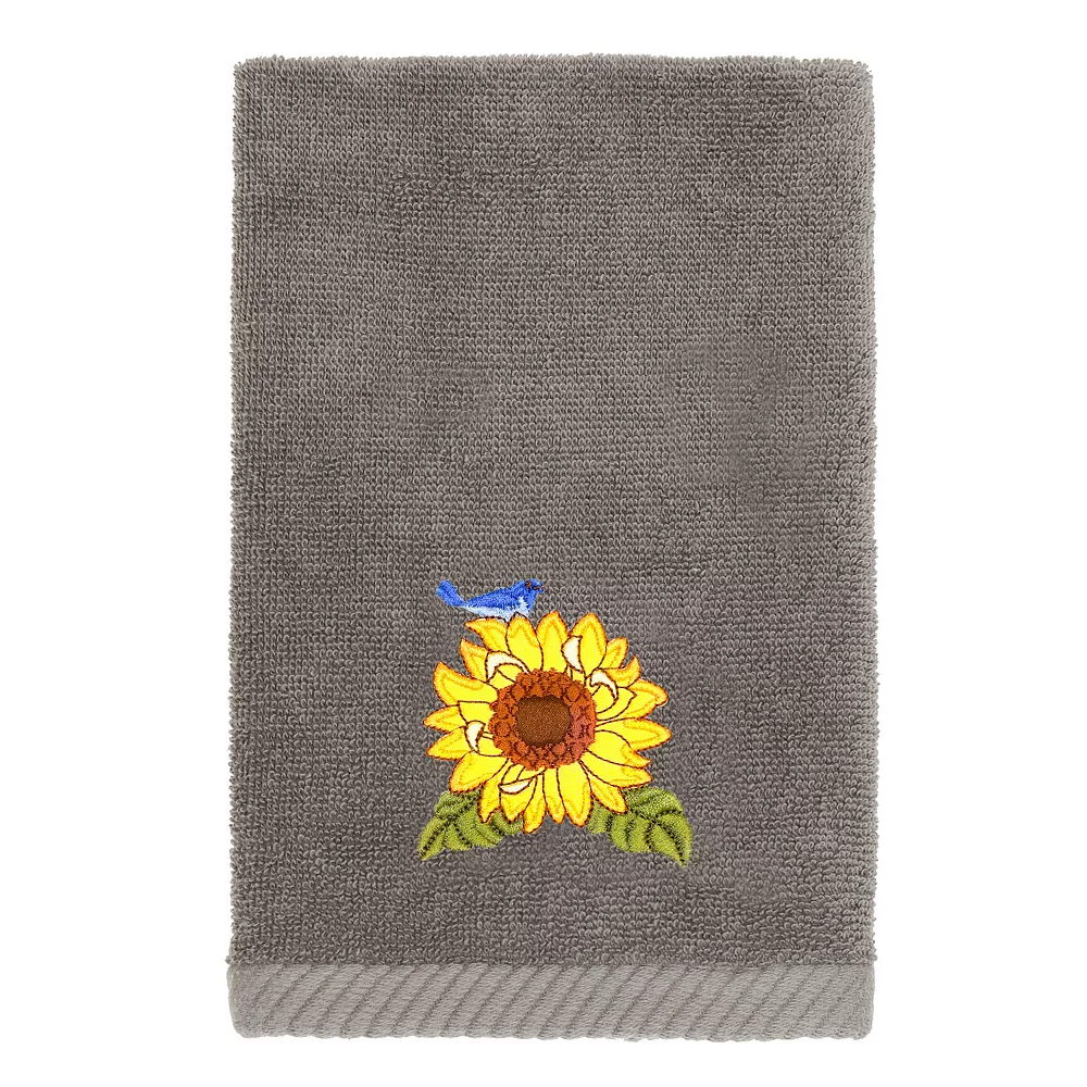 Linum Home Textiles Turkish Cotton Girasol 3-piece Embellished Towel Set 8 Linum Home Textiles Turkish Cotton Girasol 3-piece Embellished Towel Set - Image 6