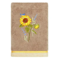 Linum Home Textiles Turkish Cotton Girasol 4-piece Embellished Towel Set -Camden Isle Sales Shop 5991402 ALT4