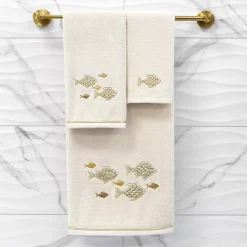 Linum Home Textiles Turkish Cotton Figi 3-piece Embellished Towel Set -Camden Isle Sales Shop 5992545 ALT2