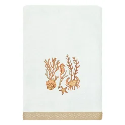 Linum Home Textiles Turkish Cotton Aaron 3-piece Embellished Towel Set -Camden Isle Sales Shop 5992548 ALT3