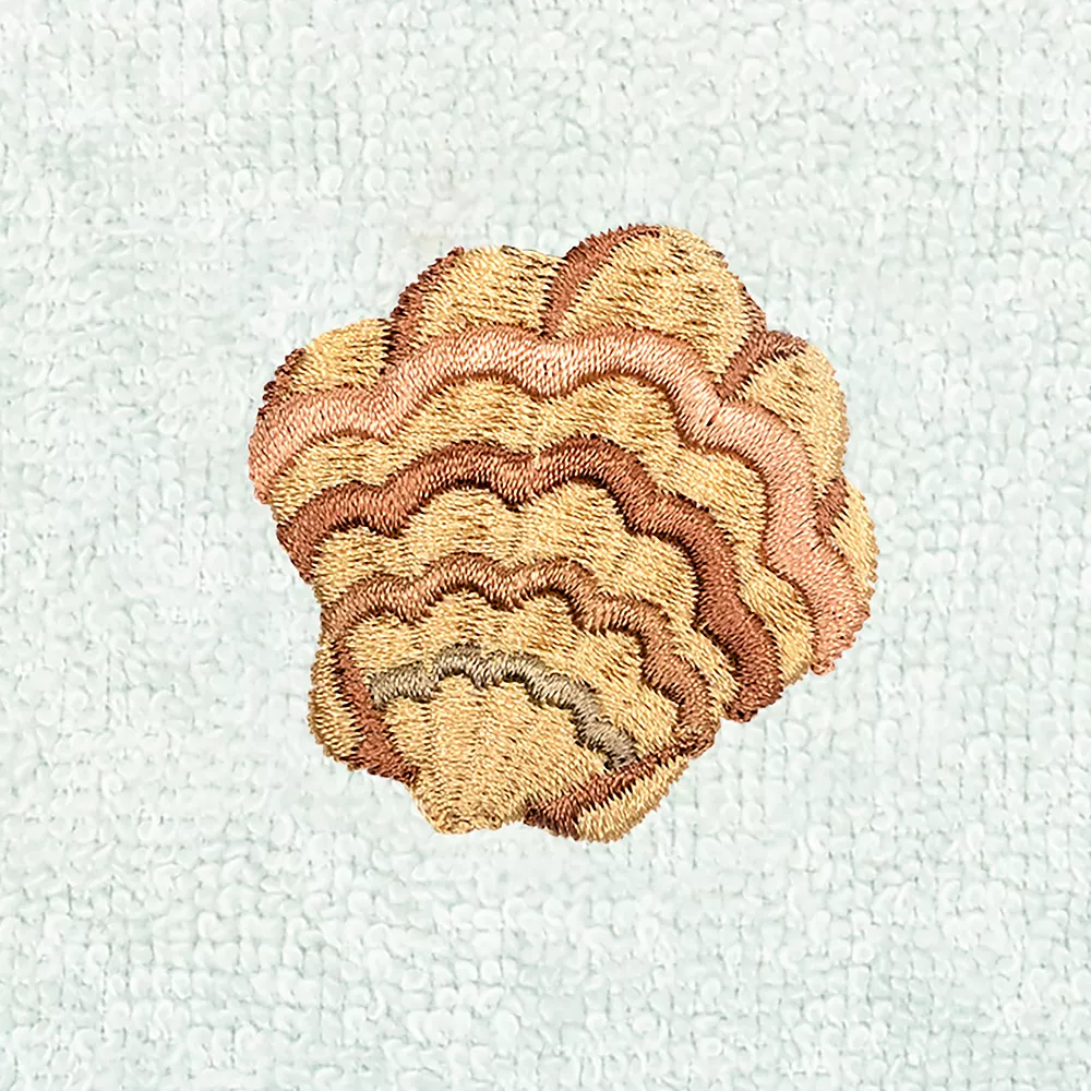 Linum Home Textiles Turkish Cotton Aaron 2-piece Embellished Fingertip Towel Set 6 Linum Home Textiles Turkish Cotton Aaron 2-piece Embellished Fingertip Towel Set - Image 4