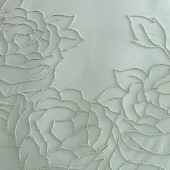 Peri Chenille Rose Green Shower Curtain -Camden Isle Sales Shop 5992577 ALT5