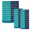 SKL Home Colorblock Striped 3-piece Towel Set 1 SKL Home Colorblock Striped 3-piece Towel Set -Camden Isle Sales Shop 5996021