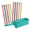 SKL Home Good Vibes Hand Towels & Dotty Waves Storage Bin 3-piece Set 1 SKL Home Good Vibes Hand Towels & Dotty Waves Storage Bin 3-piece Set -Camden Isle Sales Shop 5996026