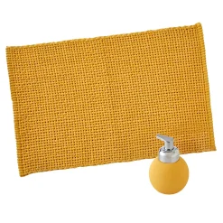 SKL Home Good Vibes Soap Pump & Carnival Bath Rug 2-piece Set