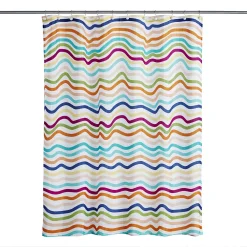 SKL Home Making Waves Shower Curtain & Good Vibes Soap Pump 2-piece Set -Camden Isle Sales Shop 5996036 ALT