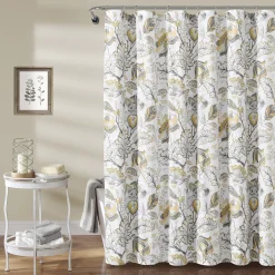 Lush Décor Lush Decor Cynthia Jacobean Shower Curtain -Camden Isle Sales Shop 6054349 ALT
