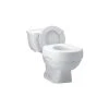 Carex Toilet Seat Riser - Adds 5.5 Inch Of Height To Toilet - Raised Toilet Seat With 300 Pound Weight Capacity - Slip-Resistant -Camden Isle Sales Shop 6068489