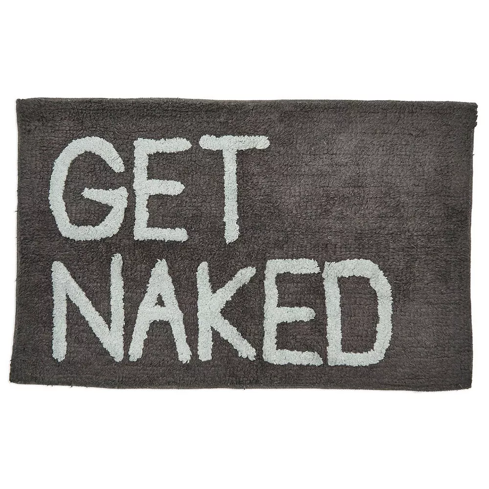 Juvale Plush Bath Mat, Personalized Get Naked Bathroom Rug (Grey, 32 X 20 In) 3 Juvale Plush Bath Mat, Personalized Get Naked Bathroom Rug (Grey, 32 X 20 In)