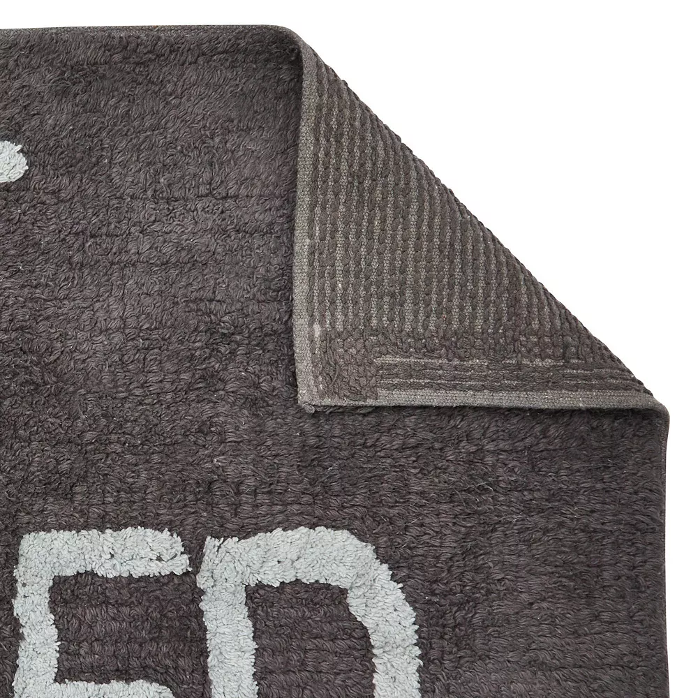 Juvale Plush Bath Mat, Personalized Get Naked Bathroom Rug (Grey, 32 X 20 In) 4 Juvale Plush Bath Mat, Personalized Get Naked Bathroom Rug (Grey, 32 X 20 In) - Image 2