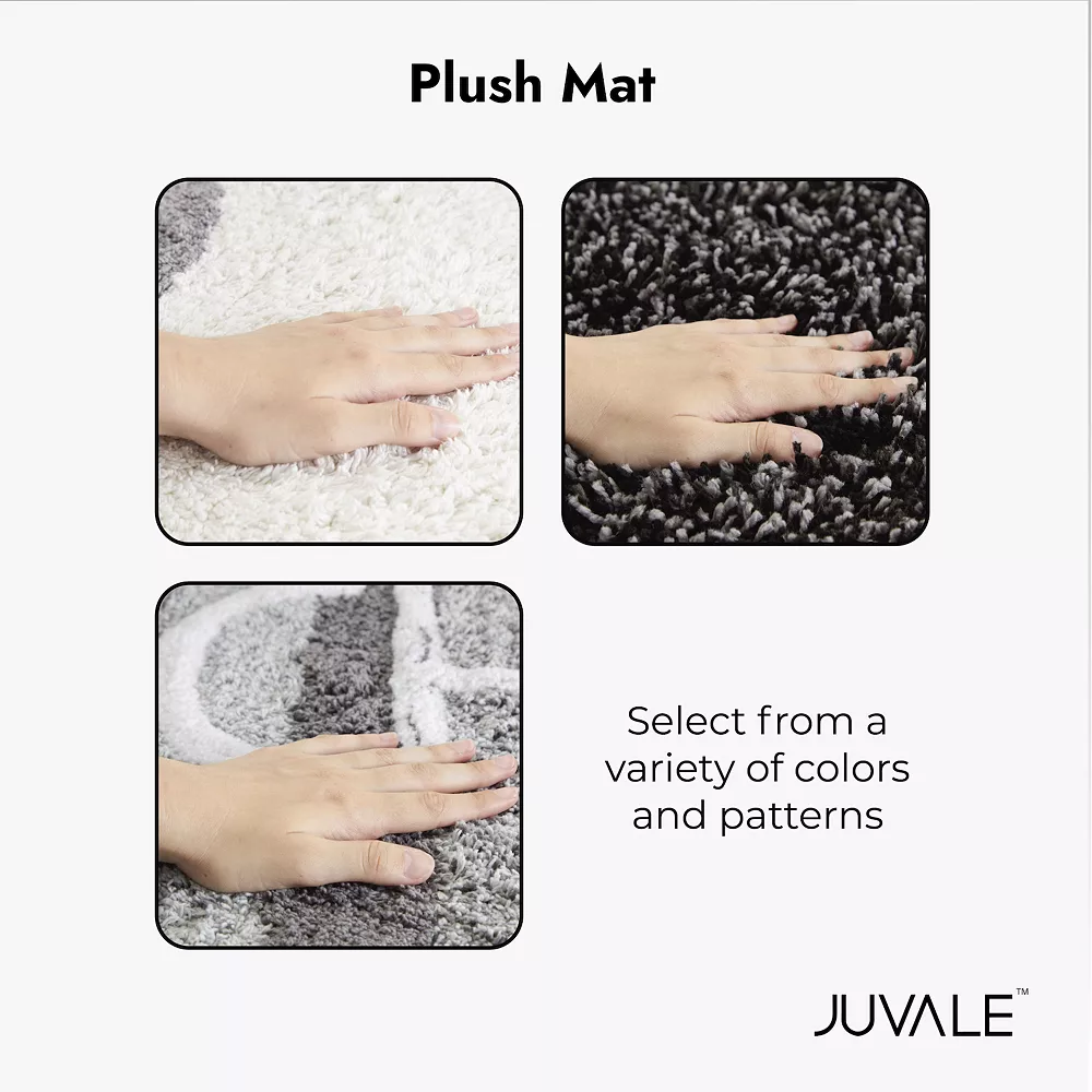 Juvale Plush Bath Mat, Personalized Get Naked Bathroom Rug (Grey, 32 X 20 In) 6 Juvale Plush Bath Mat, Personalized Get Naked Bathroom Rug (Grey, 32 X 20 In) - Image 4