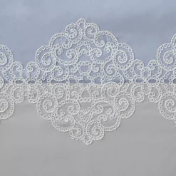 Madison Park Vera Transitional Pieced & Embroidered Shower Curtain -Camden Isle Sales Shop 6132315 ALT4