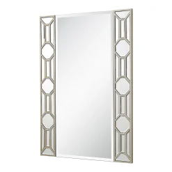 Cenports Camden Isle Lilian 25.6 In. X 34.6 In. Casual Rectangle Framed Classic Accent Wall Mirror