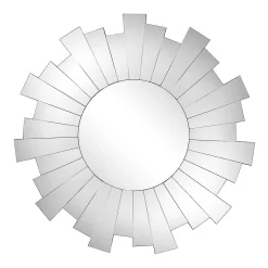 Cenports Camden Isle Soleil 29.625 In. X 29.625 In. Casual Sunburst Framed Classic Accent Wall Mirror