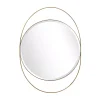 Cenports Camden Isle Sonya 27.5 In. X 39 In. Casual Oval Framed Floating Accent Wall Mirror -Camden Isle Sales Shop 6144911