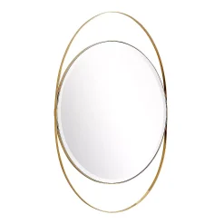 Cenports Camden Isle Sonya 27.5 In. X 39 In. Casual Oval Framed Floating Accent Wall Mirror -Camden Isle Sales Shop 6144911 ALT2
