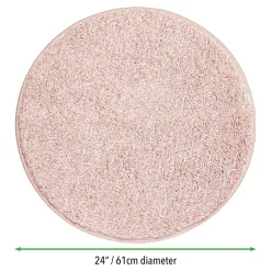 MDesign Microfiber Accent Rug Mat, 24" Diameter 9 MDesign Microfiber Accent Rug Mat, 24" Diameter -Camden Isle Sales Shop 6149869 ALT3