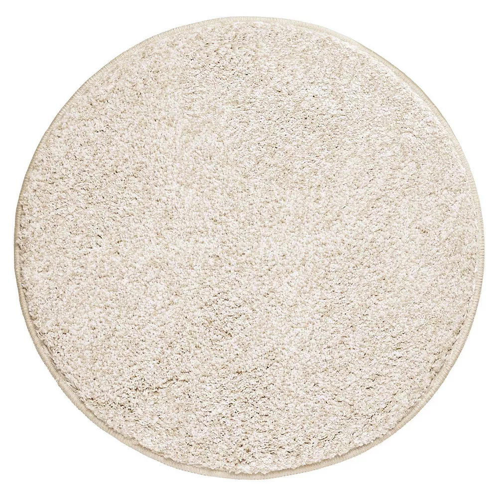 MDesign Microfiber Accent Rug Mat, 24" Diameter 3 MDesign Microfiber Accent Rug Mat, 24" Diameter