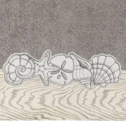 Linum Home Textiles Turkish Cotton Shell Row 4-piece Embellished Towel Set 11 Linum Home Textiles Turkish Cotton Shell Row 4-piece Embellished Towel Set -Camden Isle Sales Shop 6202487 ALT3