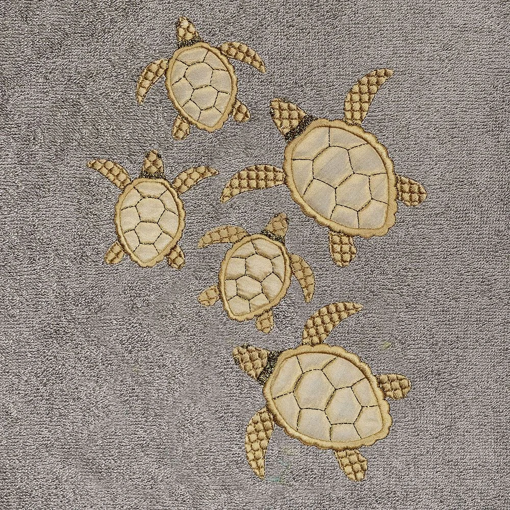 Linum Home Textiles Turkish Cotton Tortuga 2-piece Embellished Bath Towel Set 5 Linum Home Textiles Turkish Cotton Tortuga 2-piece Embellished Bath Towel Set - Image 3