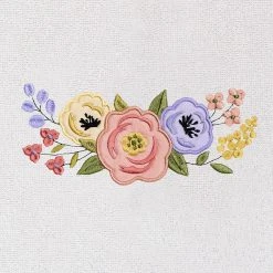 Linum Home Textiles Turkish Cotton Verano 3-piece Embellished Towel Set -Camden Isle Sales Shop 6203151 ALT3