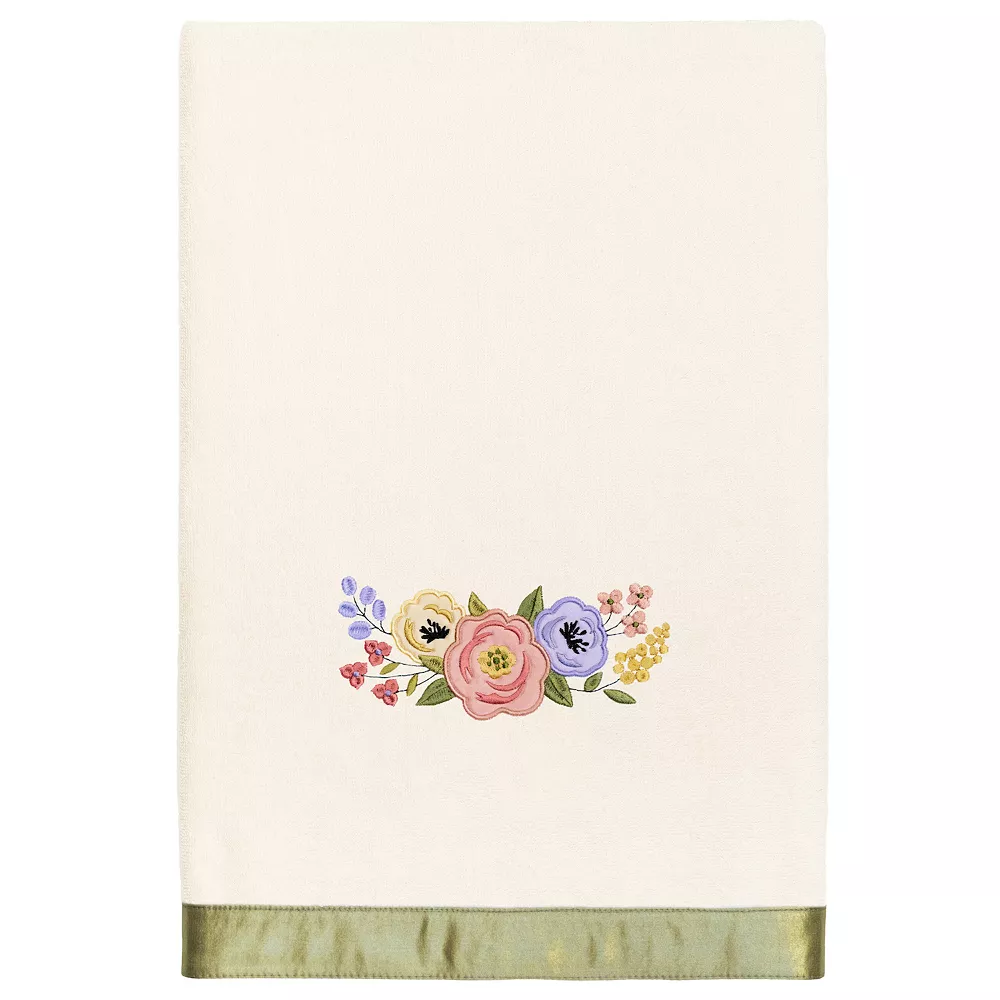 Linum Home Textiles Turkish Cotton Verano 4-piece Embellished Towel Set 4 Linum Home Textiles Turkish Cotton Verano 4-piece Embellished Towel Set - Image 2