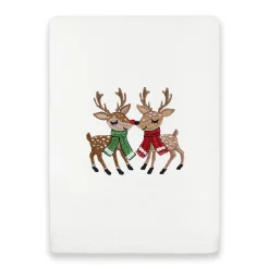 Linum Home Textiles Christmas Kisses Embroidered Luxury Turkish Cotton Set Of 2 Hand Towels 7 Linum Home Textiles Christmas Kisses Embroidered Luxury Turkish Cotton Set Of 2 Hand Towels -Camden Isle Sales Shop 6203976 ALT2