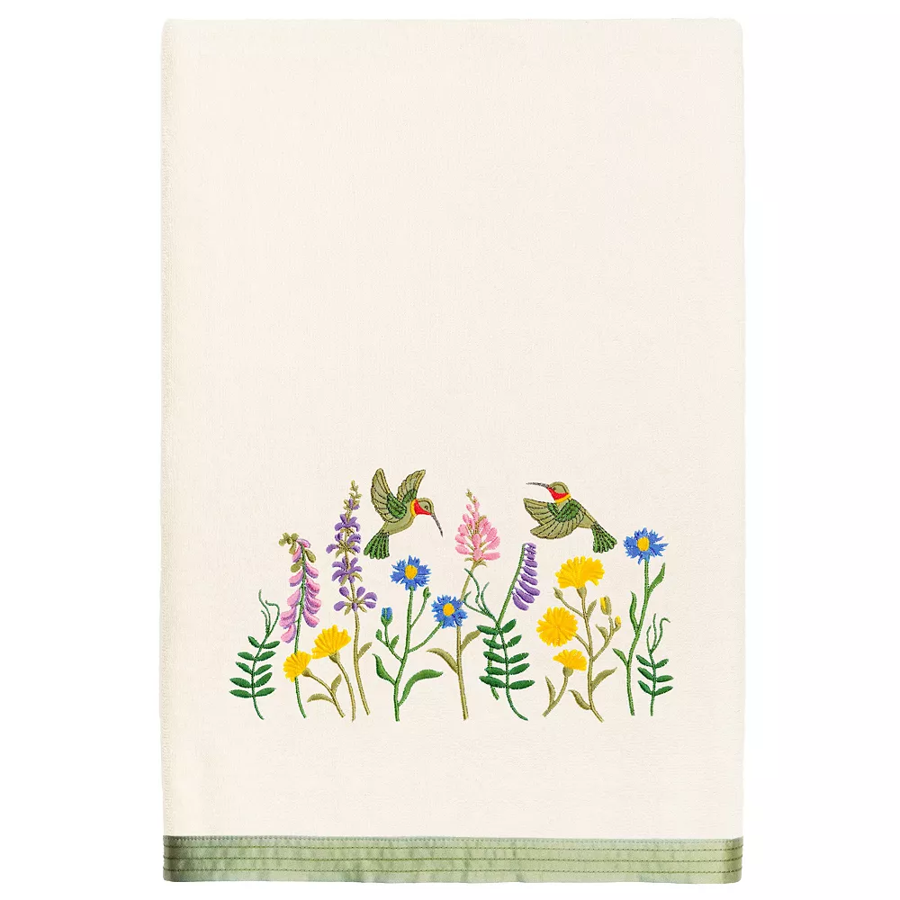 Linum Home Textiles Turkish Cotton Hada 3-piece Embellished Towel Set 4 Linum Home Textiles Turkish Cotton Hada 3-piece Embellished Towel Set - Image 2