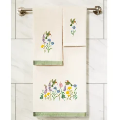 Linum Home Textiles Turkish Cotton Hada 3-piece Embellished Towel Set 13 Linum Home Textiles Turkish Cotton Hada 3-piece Embellished Towel Set -Camden Isle Sales Shop 6206393 ALT5