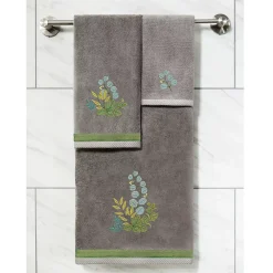 Linum Home Textiles Turkish Cotton Botanica 2-piece Embellished Hand Towel Set 9 Linum Home Textiles Turkish Cotton Botanica 2-piece Embellished Hand Towel Set -Camden Isle Sales Shop 6206462 ALT3