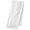 Lands' End Organic Cotton Rib 2-Piece Bath Towel, Hand Towel Or Washcloth Set -Camden Isle Sales Shop 6223439 White