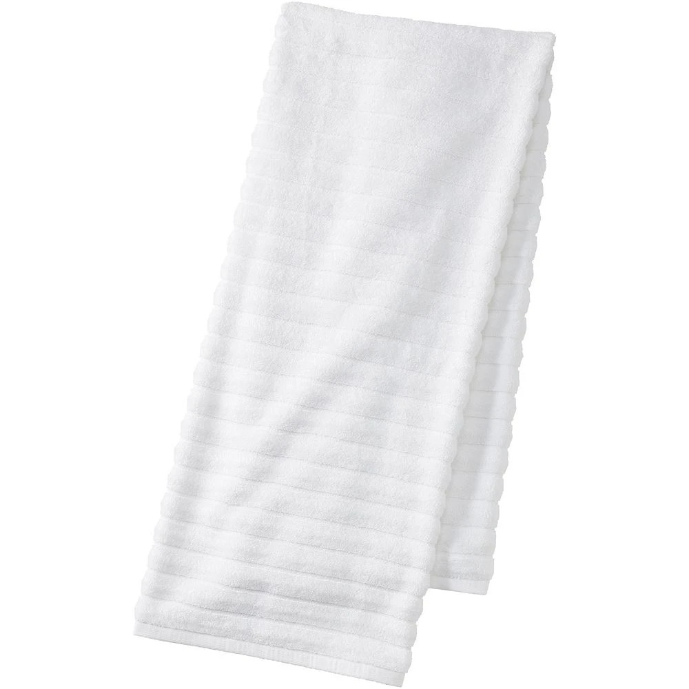 Lands' End Organic Cotton Rib 2-Piece Bath Towel, Hand Towel Or Washcloth Set 3 Lands' End Organic Cotton Rib 2-Piece Bath Towel, Hand Towel Or Washcloth Set