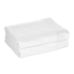 MDesign Nate Home By Nate Berkus Cotton Terry 2-Piece Bath Sheet Set