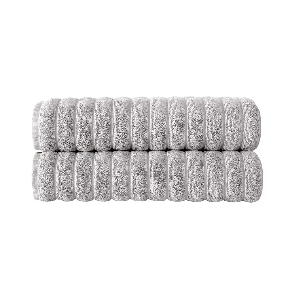 Classic Turkish Towels Genuine Cotton Soft Absorbent Brampton Bath Towels Set Of 2 4 Classic Turkish Towels Genuine Cotton Soft Absorbent Brampton Bath Towels Set Of 2 - Image 2
